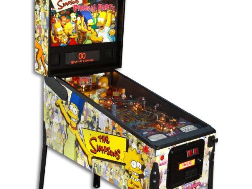 THE SIMPSONS PINBALL PARTY